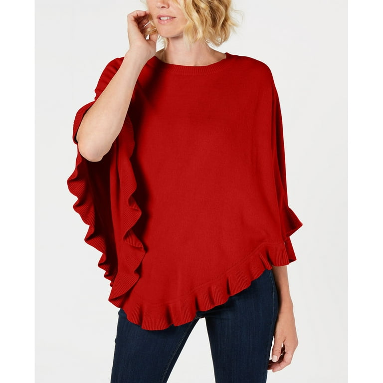 Karen scott sales poncho sweater