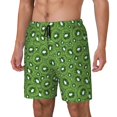 thumbnail image 1 of Fotbe Kiwi Fruit Traje de Baño para Hombre – Shorts de Natación de Secado Rápido con Forro y Bolsillos-Medium, 1 of 6
