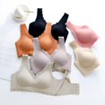 thumbnail image 3 of HOWPAY Full Coverage Bras for Women Push up Wireless No Underwire Supportive Stretch Sports Pullover Bralettes Comfortable Soft Underwear Green XXXXXXL, 3 of 5