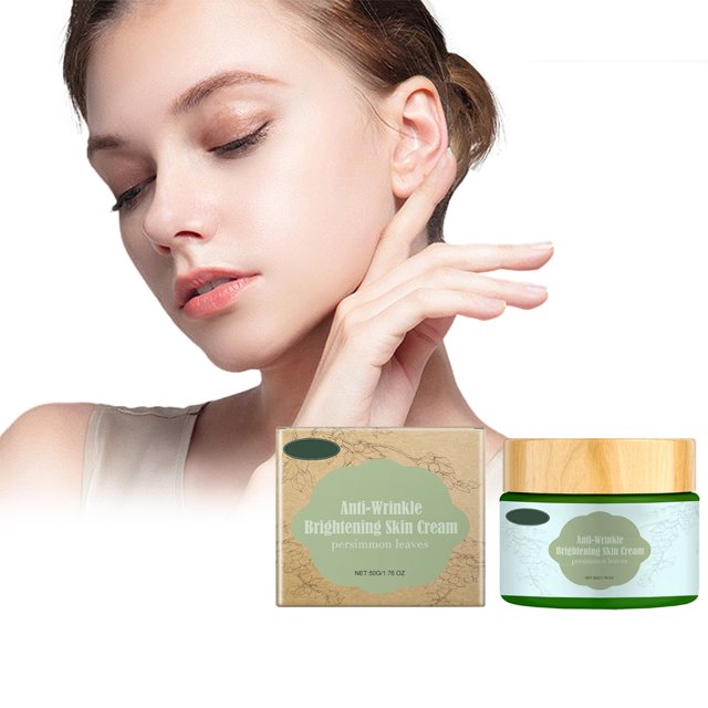 onlyliua Liquidación Del Día Ofertas Prime Crema para La Piel Iluminada y Reductora de Arrugas Las Hojas de Caqui Nutren La Piel, Rejuvenecen E Iluminant La Piel Ingredientes Suaves 50 G