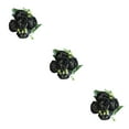 thumbnail image 1 of Ramo de peonías artificiales Inteprter flores de seda Negro Púrpura, 1 of 6