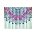 thumbnail image 3 of MKHERT Beautiful Ornament Window Curtain Kitchen Curtain 26x39 inch,Two Piece, 3 of 3