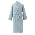 thumbnail image 2 of Peignoirs pour Femmes en Coton, Quatre Saisons, pour Couples, Rallongés, Style Ruche, Peignoir, Robe de Nuit, Tenue d'Intérieur L, 2 of 3