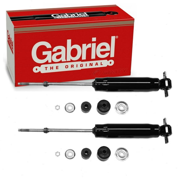 2 pc Gabriel Front ProGuard Shock Absorbers compatible with Chevrolet Express 3500 1996-2002