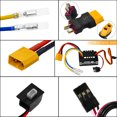 thumbnail image 4 of 2S-3S RC ESC cepillado con motores 540/550/750 80A 65 V/5A para coche RC 1/10 barco RC, 4 of 8