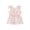 Pink, variant on BemeyourBBs Toddler Baby Girls Summer Clothes One Piece Romper Jumpsuit Casual Bow Print Waist-cinching Crew Neck Sleeveless Short Overalls