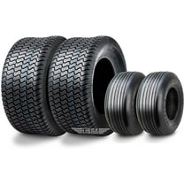 Set 4 WANDA Zero-Turn Lawn Mower Turf Tires 13x5-6 Front & 23x10.5-12 Rear /4PR -13080/13049