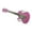 Pink, variant on Love Music Pink Guitar Electric Country Belt Buckle Player Banjo Guitarist Musician