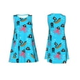 thumbnail image 7 of Honeii pirate Octopus Print Women's Sleeveless Dress, Loose Fit Casual Dress for Women, Summer Fashion Dress, 7 of 7