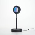 thumbnail image 1 of Sunset Projection Lamp 180 Degree Rotation Night Light Projector With Usb Cable Floor Stand(Sunset Red), 1 of 5