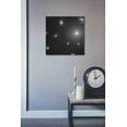 thumbnail image 3 of Epic Graffiti  "NGC 4874" Hubble Space Telescope Giclee Canvas Wall Art - White 18" x 18", 3 of 3
