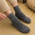 thumbnail image 2 of Mens Heavy Thick Wool Socks - Soft Warm Comfort Winter Crew Socks (Pack of 3/5),Multicolor,One Size 7-12, 2 of 7