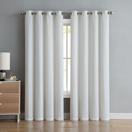 Grommet Top Panel - Mainstays Lana Grommet Top Window Curtain Panel
