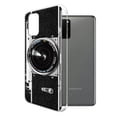 thumbnail image 2 of FINCIBO Soft TPU Clear Case Slim Protective Cover for Samsung Galaxy S20+ Plus 6.7" 2020, Retro Vintage Camera Zoom, 2 of 4
