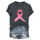 thumbnail image 4 of Blusas de Manga Corta para las Mujeres Divertida Impresión Cuello Redondo Camiseta Vintage, Blusas de Primavera para las Mujeres, 4 of 4