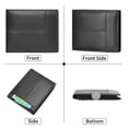 thumbnail image 5 of FALAN MULE Mens Wallet Genuine Leather RFID Blocking Large Capacity Trifold Wallet for Men with 13 Card Holders, 5 of 7