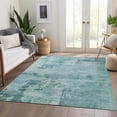 thumbnail image 6 of Addison Rugs Mayfield Premium Machine Washable Transitional Abstract Teal Rectangle Rug, 10' x 14', 6 of 6
