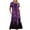Dark Purple, variant on gakvbuo Summer Dresses For Women 2024 Vacation Trendy Casual Short Sleeve Crewneck Sundress Flowy Tiered Maxi Beach Dress Long Beach Maxi Dress Wedding Guest Dresses With Pockets.