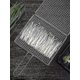 thumbnail image 3 of Fish Grilling Basket, Folding Portable Stainless Steel Bbq Grill Basket For Fish Vegetables Shrimp With Removable Handle (13.8*8.6inches), 3 of 5