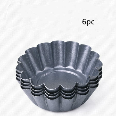 

6.5cm Cake Round Dessert Home Kitchen Accessories Fluted Tart Mini Tins