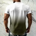 thumbnail image 5 of Uwinwear Men's UPF 50+ UV Sun Protection Shirts Cooling Fabric Light Weight T-shirts Fast Dry Crew Neck Short Sleeve Breathable Summer Beach Outdoor Casual Top,Dark Green,XXXL, 5 of 5