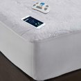 thumbnail image 3 of Serta Queen-Mattress Pad Perfect Sleeper Bluetooth Enable Warming Mattress Pad, Queen, 3 of 3