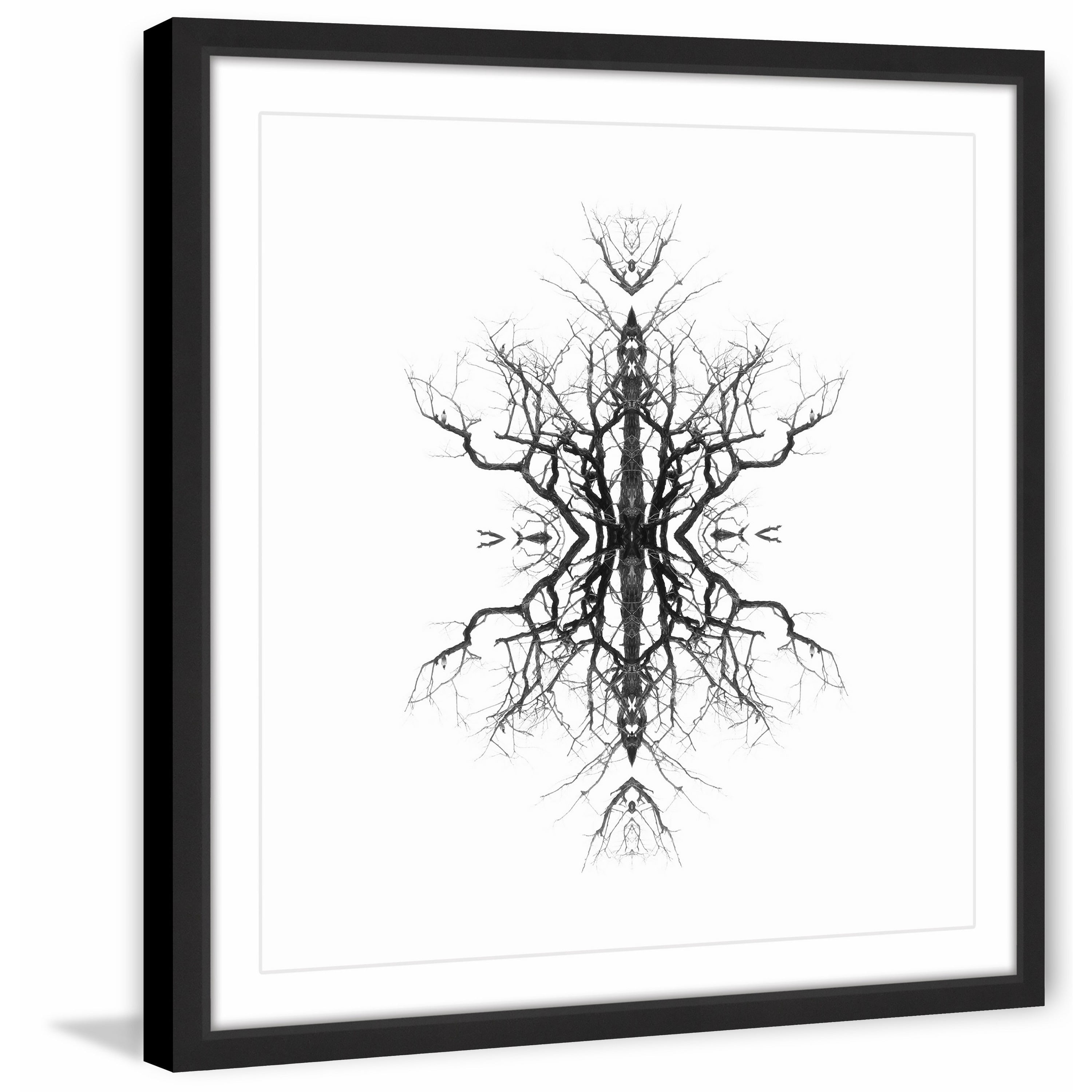 "Reflection" Framed Painting Print