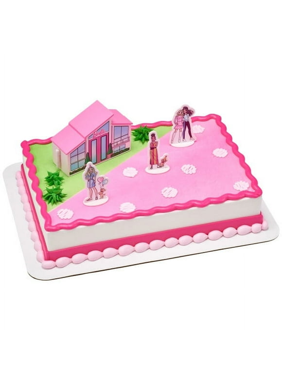 Decopac Decoset Barbie Dreamhouse Adventures Cake Decorating Kit