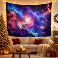 thumbnail image 3 of Galaxy Nebula in Deep Space, Cosmic Energy and Starfield, Mystical Celestial Art for Astronomy Fans, Space Wall Decor, Housewarming Gift, Tapestry Wall Hanging for Living Room and Bedroom, 3 of 7