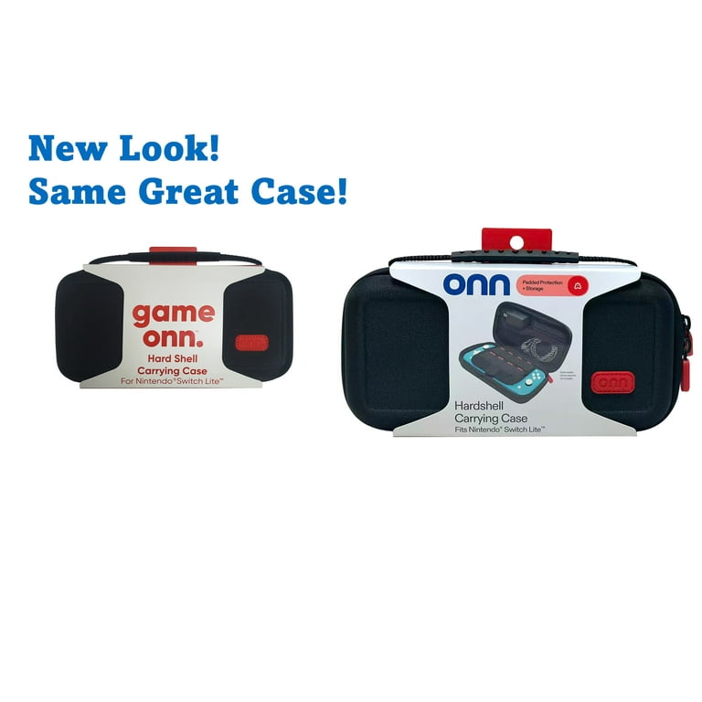 Onn+ Hard Shell Carrying Case for Nintendo Switch Lite with