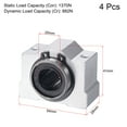 thumbnail image 2 of Unique Bargains SCV20UU Linear Ball Bearing Slide Block Units, 20mm Bore Diameter 4 Pack, 2 of 5