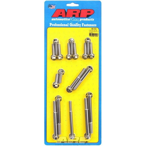 ARP Timing Cover and Water Pump Bolt Kit Pontiac V8 P/N 490-1502