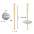 thumbnail image 5 of Velas para oídos, conos de velas de cera de abejas, removedor de cera para oídos, cono hueco de fragancia estándar de terapeuta Natural orgánico, 5 of 5