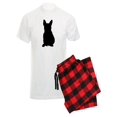 thumbnail image 1 of CafePress - French Bulldog Silhouette - Men's Light Pajamas, 1 of 1