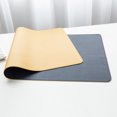 thumbnail image 3 of Leather Desk Pad Protector,Mouse Pad,Office Desk Mat, Non-Slip PU Leather Desk Blotter,Laptop Desk Pad,Waterproof Desk Writing Pad for Office and Home, 3 of 5