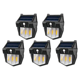 thumbnail image 1 of Lámpara de pared solar para jardín al aire libre, luz de tungsteno impermeable por inducción (9LED), 1 of 5