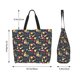 thumbnail image 5 of Disketp Christmas Holiday Bowling Bolsa Tote Estampada para Mujer, Bolso de Hombro y de Mano para Compras y Viajes, 5 of 8