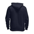 thumbnail image 3 of ELFINDEA Hoodies for men Winter Loose Casual Solid Color Loose Casual Sweatshirt Hoodies Blue M, 3 of 4