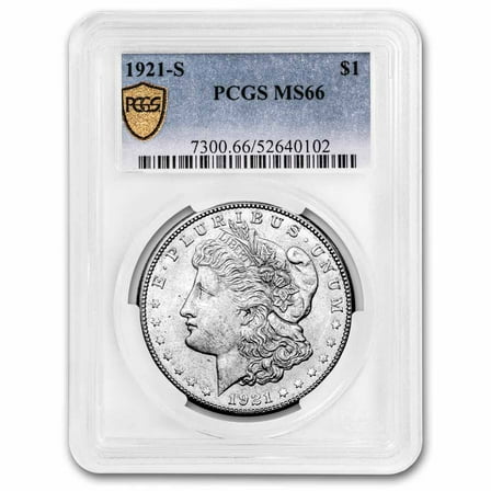 1921-S Morgan Dollar MS-66 PCGS