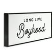 thumbnail image 4 of Stupell Industries Long Live Boyhood Typography Painting Black Framed Art Print Wall Art, 30 x 13, 4 of 10