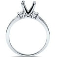 thumbnail image 2 of Pompeii 1/3ct Diamond Engagement Ring Semi Mount 14K White Gold (G/H,I1-I2), 2 of 4
