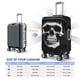 thumbnail image 4 of Balery Magician Hat Skull Funda de equipaje, fundas para maletas, elástica, lavable, protector de maletas, compatible con maletas de 18 a 32 pulgadas-X-Large, 4 of 7
