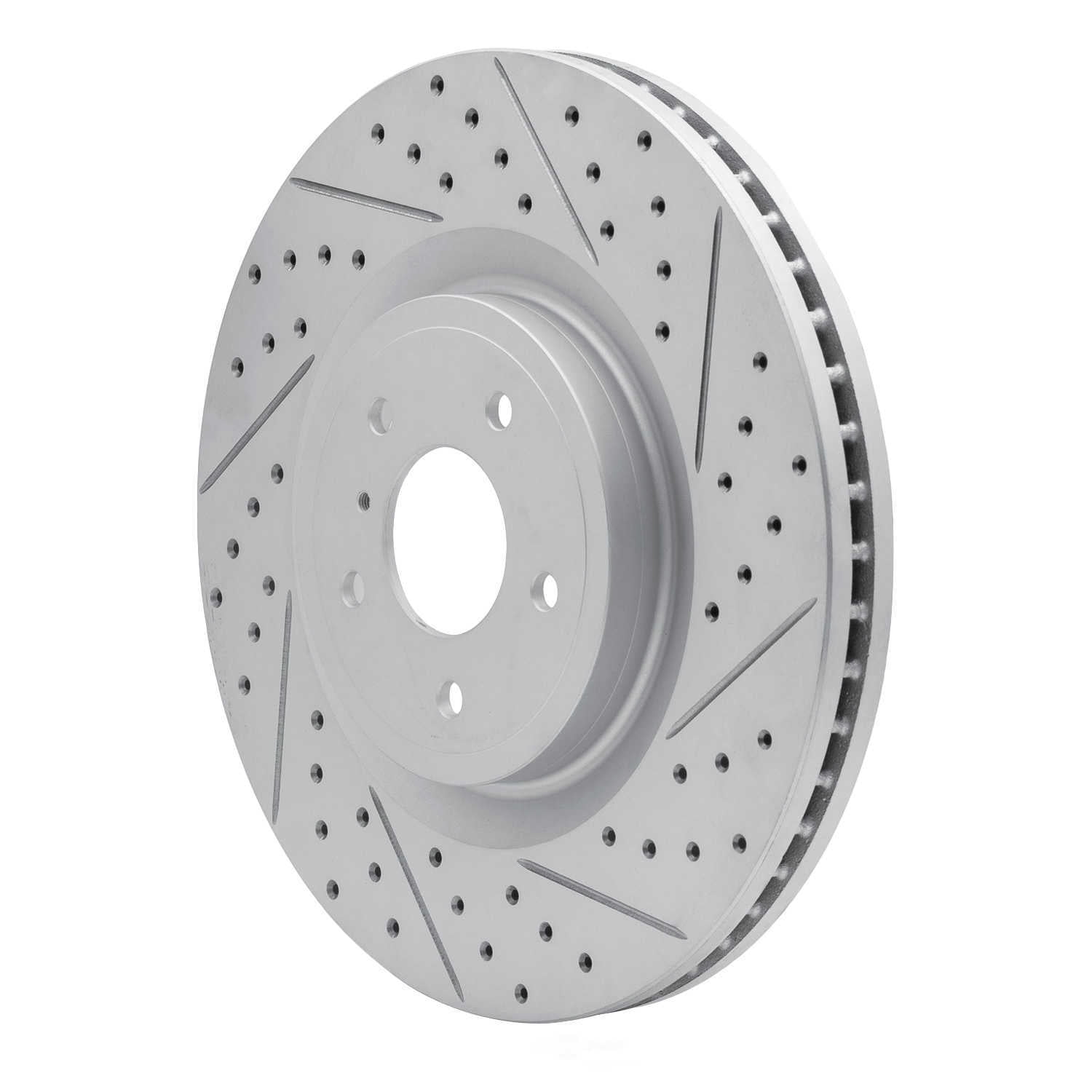 Dynamic Friction Company 830-68012R DFC Geoperformance Rotor - Drilled and Slotted