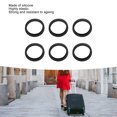 thumbnail image 3 of Silicone Luggage Suitcase Castor Cover, Wheel , Shock Absorbing Design, Highly Elastic, For Most Castor Sizes, With Easy Cleaning, 3 of 8
