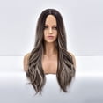 thumbnail image 3 of Zenghuiiii Black White Wigs With Bangs Short Curly Wavy Bob Wigs Synthetic Lace Front Wigs Short Hair for Women, 3 of 9