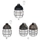 thumbnail image 5 of Eigraketly 2 uds linterna colgante regulable 3 marchas ajustable IPX4 impermeable Camping luz recargable jardín tienda lámpara viaje al aire libre carpas 2 uds marrón Eigraketly OD025278-02, 5 of 6