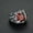 #2, variant on Vintage Mens Silver Stainless Steel Gothic Punk Biker Rings Jewelry lots Sz8-15-14-#26