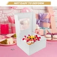 thumbnail image 4 of ADDHAT White Cake Boxes with Window Transparent Design for Storage Safe and Paper 10 Inch, 4 of 6