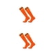 thumbnail image 2 of Greeniant Manténgase seguro y con estilo con calcetines deportivos de tubo largo para mujeres y hombres Calcetines deportivos para mujer naranja para adulto 2Conjunto, 2 of 6