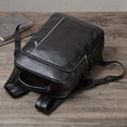 thumbnail image 5 of Men's Stylish Leather Business Backpack - Top Layer Cowhide for Comfort & Durability, 5 of 5